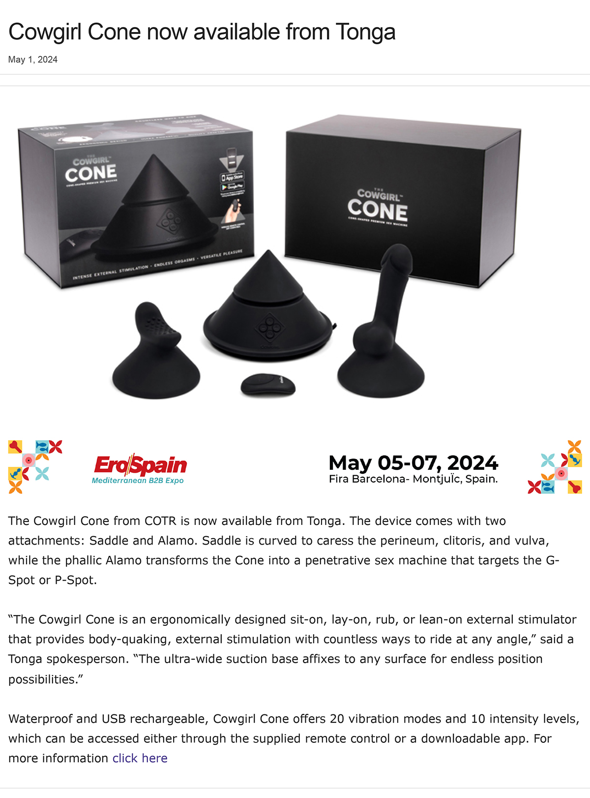 2024-05 ETO Online - The Cowgirl The Cone